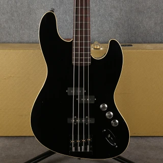 Fender Aerodyne Jazz Bass - EMG Pickups - Made in Japan - Black - 2nd Hand