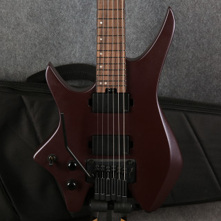 HILS NEXT HN5 Left Handed Headless Guitar- Satin Metallic Deep Purple - 2nd Hand