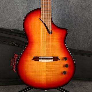 Martinez Hispania Thinline Electro Classical - Sunburst - 2nd Hand