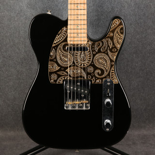 Fender Lite Ash Telecaster - Fender Custom Shop Pickups - Black - 2nd Hand