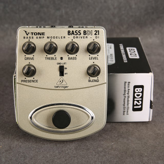 Behringer BDI 21 Bass Pedal - 2nd Hand