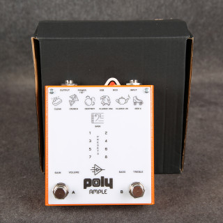 Poly Effects Ample Amplifier & Cab Capture Preamp Pedal - 2nd Hand