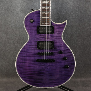 ESP LTD EC-1000FM - See Thru Purple - 2nd Hand (165958)