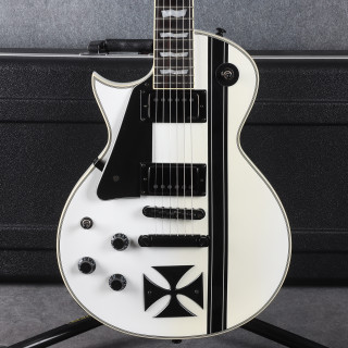 ESP LTD James Hetfield Iron Cross - Left Handed - Snow White - 2nd Hand