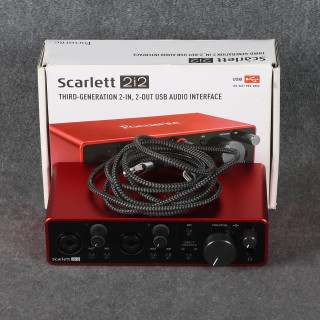 Focusrite Scarlett 2i2 Audio Interface - 3rd Gen - 2nd Hand