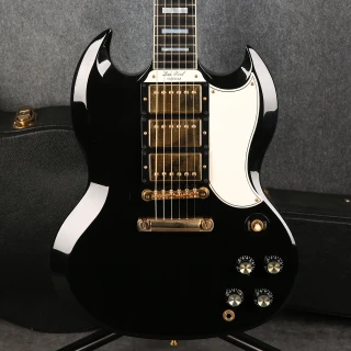 Gibson Custom Shop SG Les Paul Custom 3 Pick Up - Ebony - 2nd Hand