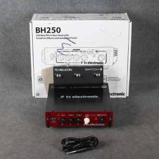 TC Electronic BH250 Micro Bass Amp Head - Footswitch - 2nd Hand
