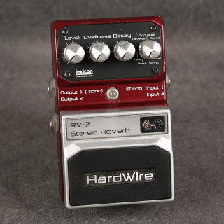 Hardwire RV-7 Stereo Reverb - 2nd Hand