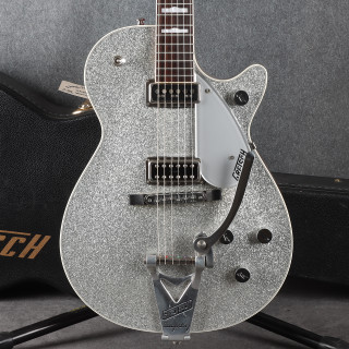 Gretsch G6129T Duo Jet - Silver Sparkle - TV Jones Bridge Pickup - 2nd Hand