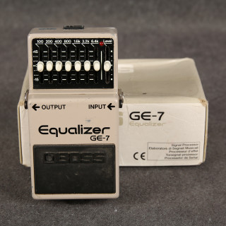 Boss Equalizer GE7 - 2nd Hand