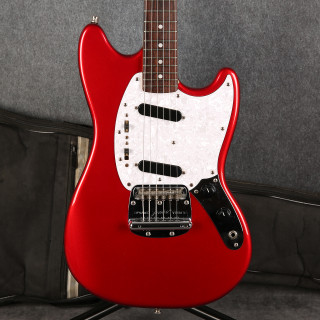 Fender Made in Japan MG-69 Mustang Reissue - Candy Apple Red - 2nd Hand