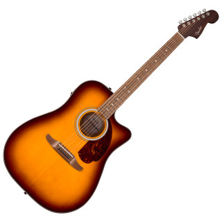 Fender California Deluxe Redondo CE - Honey Sunburst