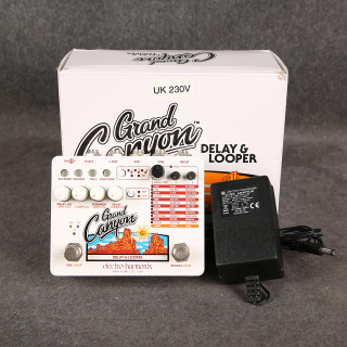 EHX Grand Canyon Delay Looper Guitar Pedal - 2nd Hand