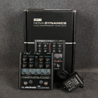 TC Electronic NDY-1 Nova Dynamics Dual Compressor Noise Gate - 2nd Hand
