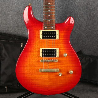 Westfield Double Cut Electric Guitar - Cherry Burst - 2nd Hand