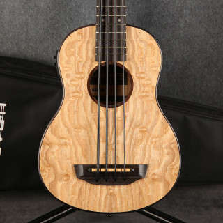 Kala U.BASS Burled Tamo Ash Fretted Bass Ukulele - 2nd Hand