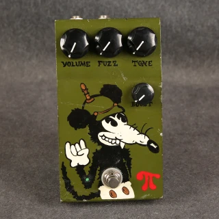 Hand Built Pedal - Keizer Mouse Fuzz - Custom Artwork - 2nd Hand