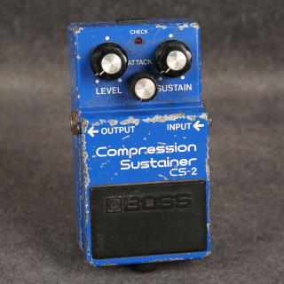 Boss CS-2 Compressor Sustainer - Made In Japan - 2nd Hand