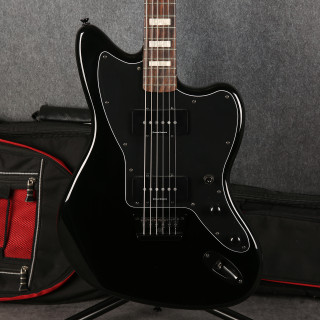 Squier Vintage Modified Baritone Jazzmaster - Transparent Black - 2nd Hand