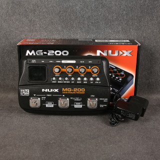 NUX MG-200 Modelling Guitar Processor - 2nd Hand
