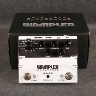 Wampler Metaverse Multi Delay Pedal - 2nd Hand