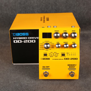 Boss OD-200 Hybrid Drive Overdrive & Distortion Pedal - 2nd Hand (168453)