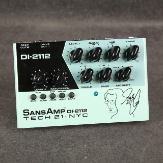 Tech 21 DI-2112 Geddy Lee Signature SansAmp Preamp Pedal - 2nd Hand