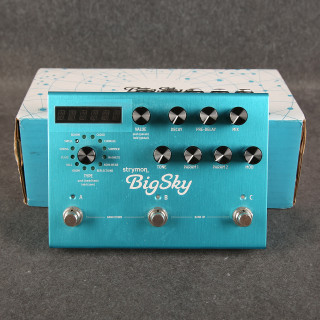 Strymon Big Sky Multi Reverb Pedal - 2nd Hand