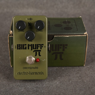 EHX Big Muff Pi Green Russian - 2nd Hand