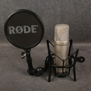 RODE NT1-A Condenser Microphone - Shock Mount - 2nd Hand