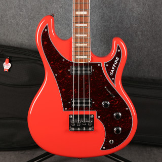 Rapier Saffire Shortscale Bass - Fiesta Red - 2nd Hand
