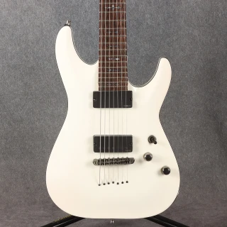 Schecter Demon 7 - White - EMG 57-7 Bridge EMG 81X Neck - 2nd Hand