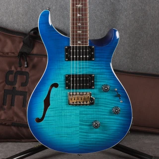 PRS SE Custom 24 Semi Hollow Piezo - Lake Blue - 2nd Hand