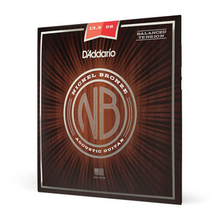 Daddario Nickel Bronze NB13556BT Balanced Tension Medium Set, 13.5-56