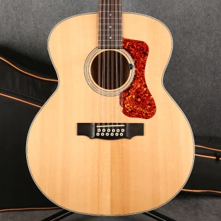 Guild F2512E 12 String Electro Acoustic Guitar Natural - 2nd Hand