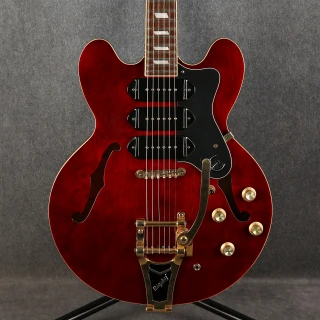 Epiphone Riviera Custom P93 - Wine Red - 2nd Hand (171158)