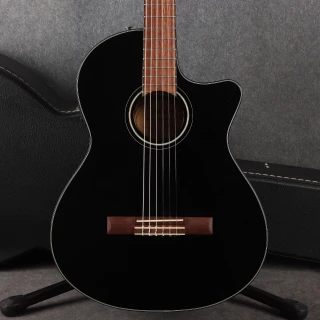 Fender CN-140 SCE Nylon Thinline - Black - 2nd Hand