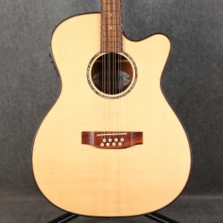Ozark 2246 Bouzouki Electro Acoustic Guitar - Natural - 2nd Hand