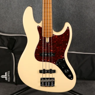 Sire Marcus Miller V5 4 String Fretless Bass - Vintage White - 2nd Hand