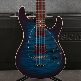 Ernie Ball Music Man Steve Morse Y2D Hardtail - Deep Purple Burst - 2nd Hand