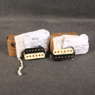 Arcane Inc Triple Clone 59 Humbucker Set Trem Spaced Distressed Zebra - 2nd Hand