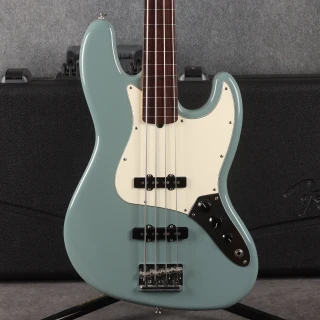Fender American Pro Fretless Jazz Bass - Sonic Grey - 2nd Hand