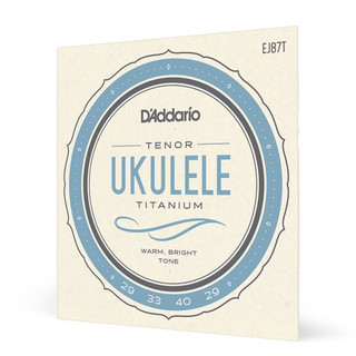Daddario Pro-Arte Titanium EJ87T Ukulele Set, Tenor Daddario Pro-Arte Titanium EJ87T Ukulele Set, Tenor