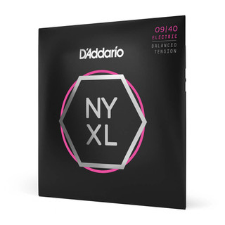 Daddario NYXL0940BT Balanced Tension Super Light Set, 09-40