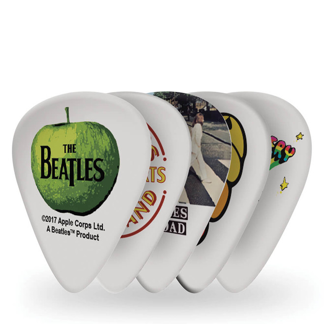 Daddario 1CWH6-10B3 The Beatles Classic Album Picks, Heavy 1.0mm, 10-Pack