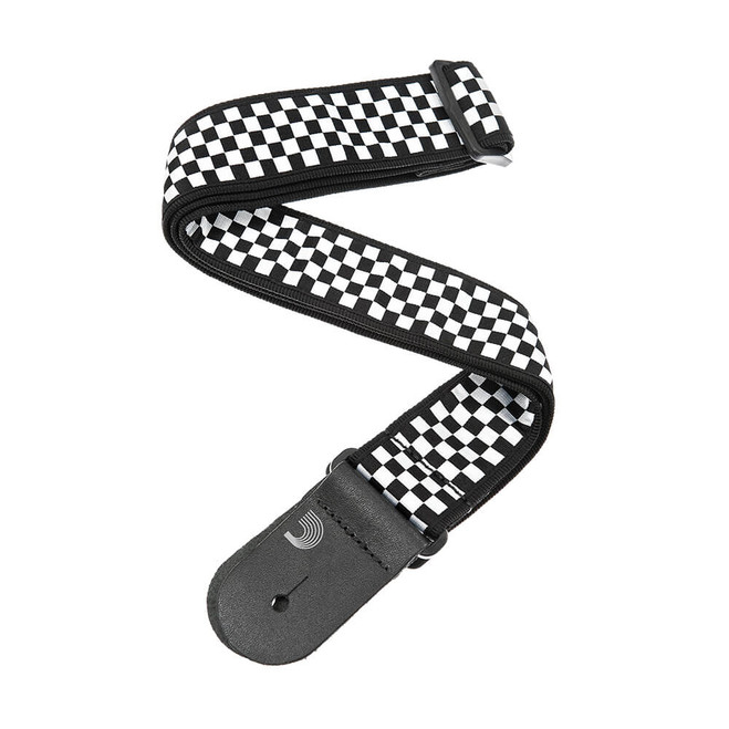 Daddario 50C02 Nylon Woven Guitar Strap, Check Mate