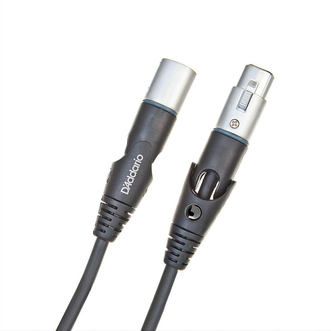Daddario PW-MS-10 Custom Series Microphone Cable, XLR Male - XLR Female Swivel Swivel, 10ft