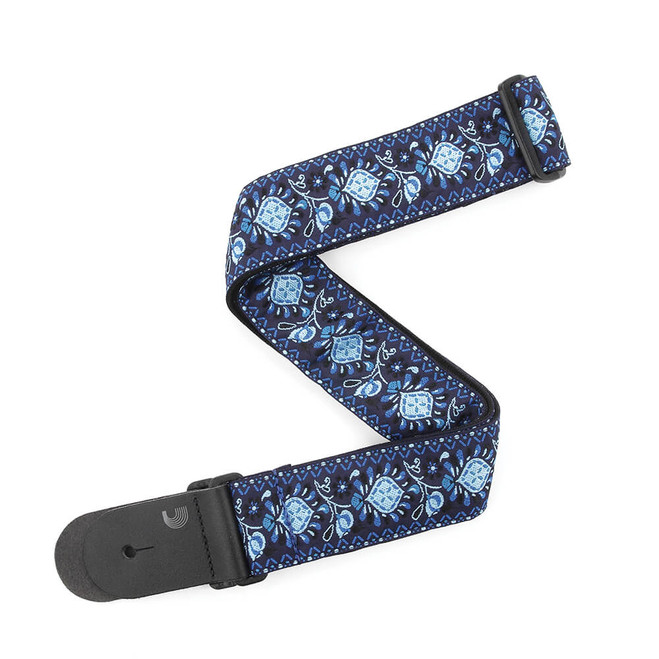 Daddario T20W1418 Nylon Woven Guitar Strap, Monterey, Blue