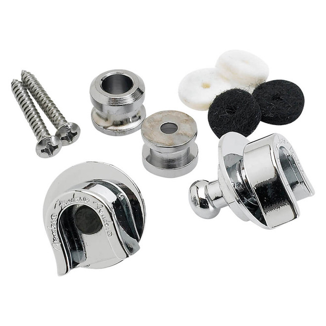 Fender Security Strap Locks, Chrome