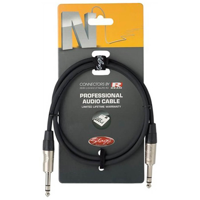 Stagg NAC3PSR Jack to Jack Cable - 3m